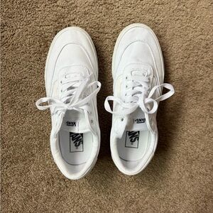 Vans White Sneakers Women’s Size 8.5